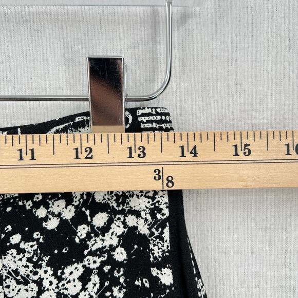 REFORMATION Sorrenti Pants Women 4 Black White Zine Magazine Newspaper Print NEW - Picture 13 of 16